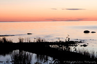 Dawn at Lake Huron, Michigan